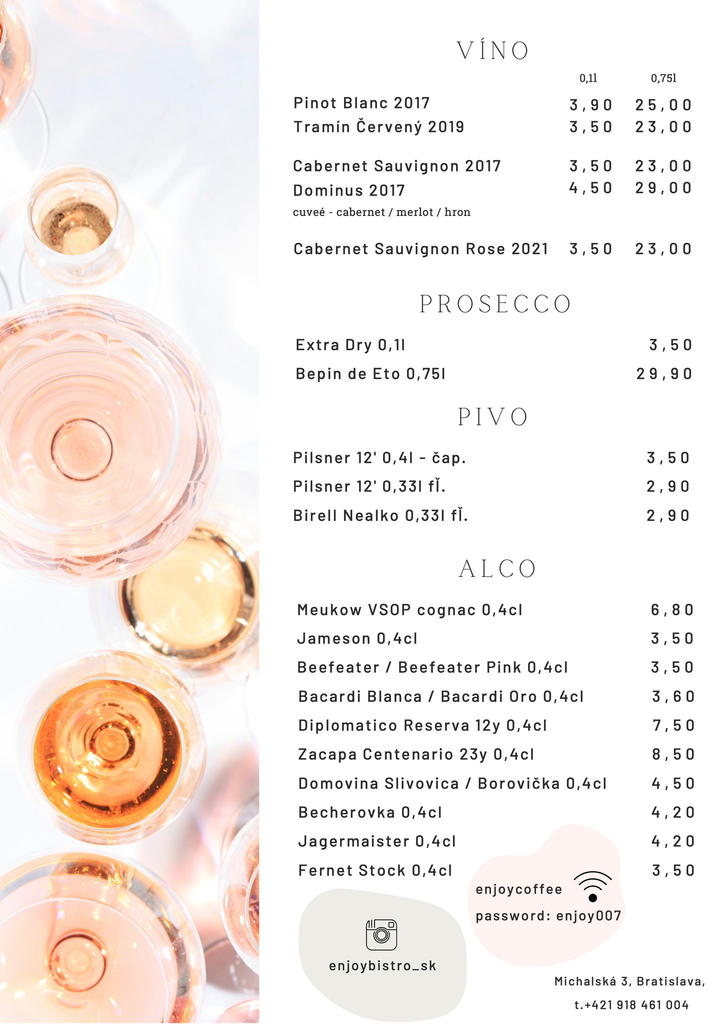 ENJOY bistro menu 7